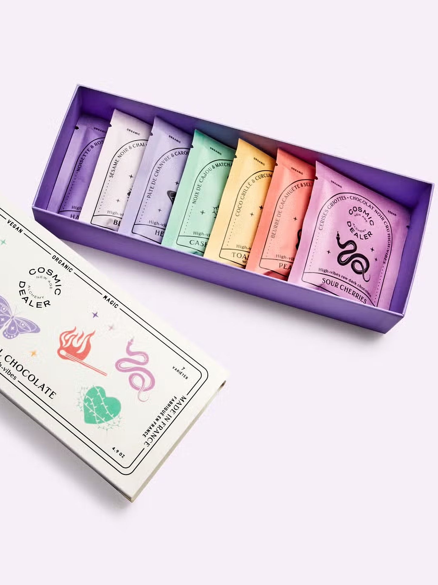 High Vibes Schokoladen Pralinen "Chakra Box"