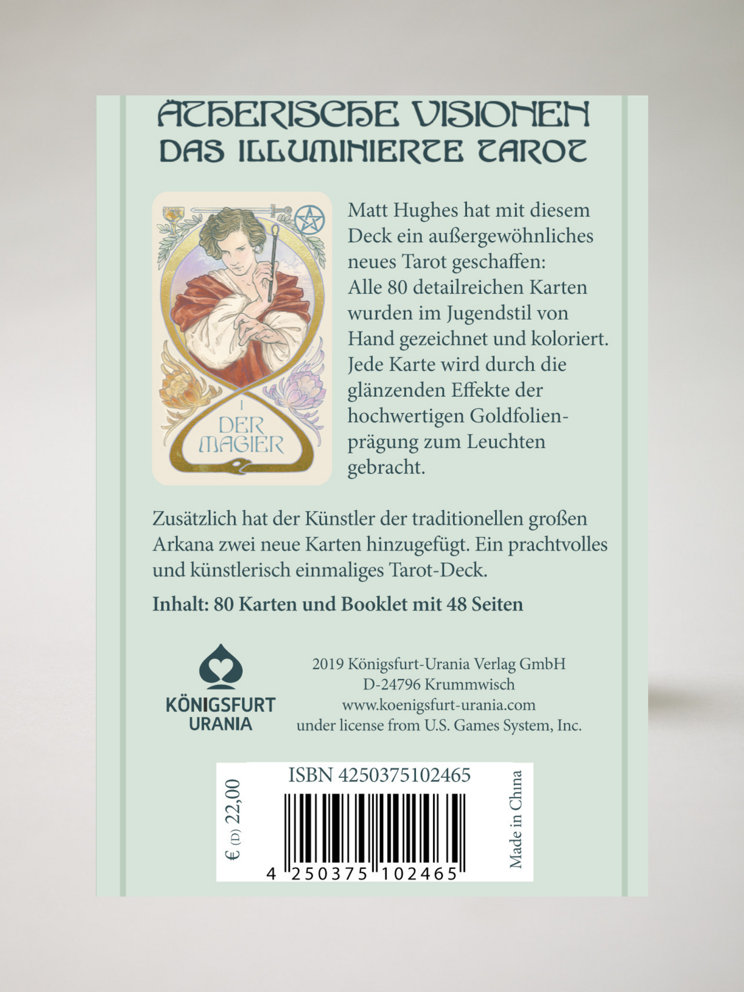 Ätherische Visionen Das IlluminierteTarot - Hughes
