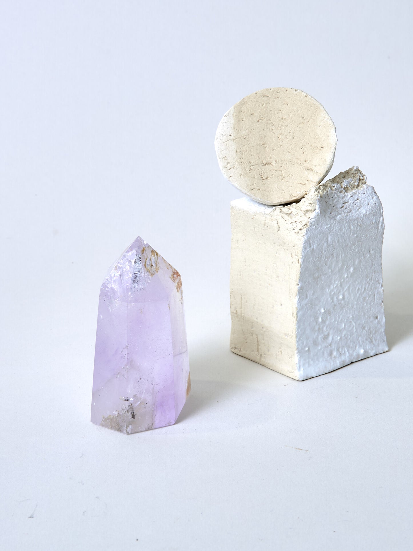 Isis-Lavendel Amethyst mit Red Healer