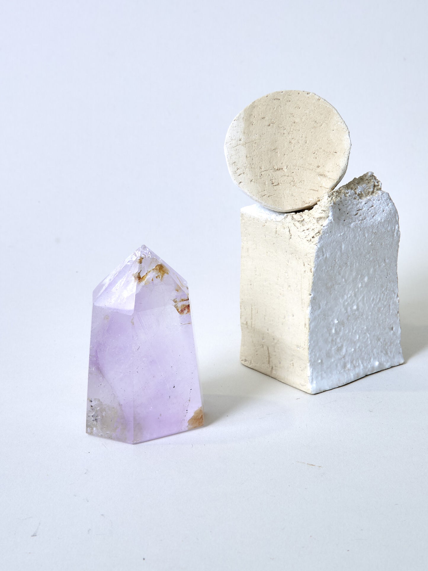 Isis-Lavendel Amethyst mit Red Healer