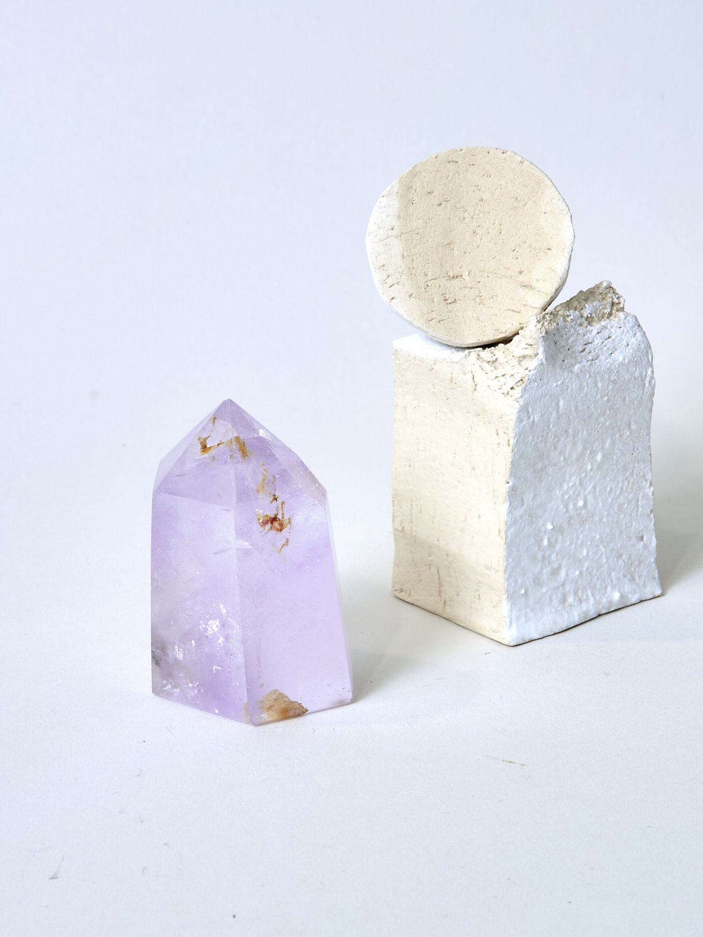 Isis-Lavendel Amethyst mit Red Healer