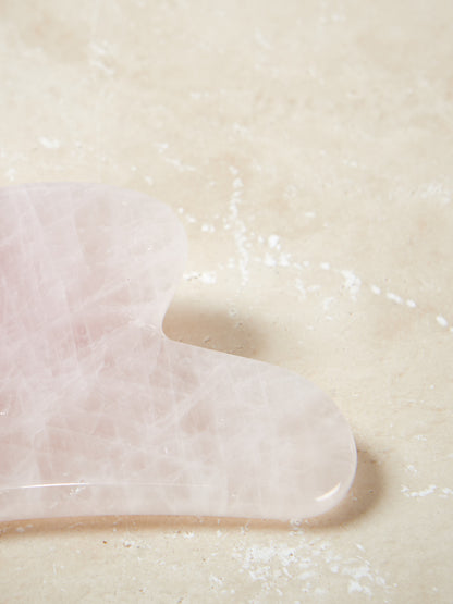 Gua Sha Rosenquarz