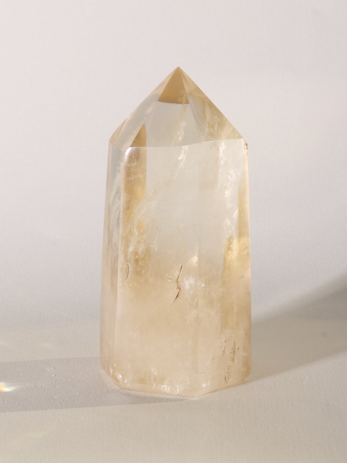 Citrin Spitze Natur