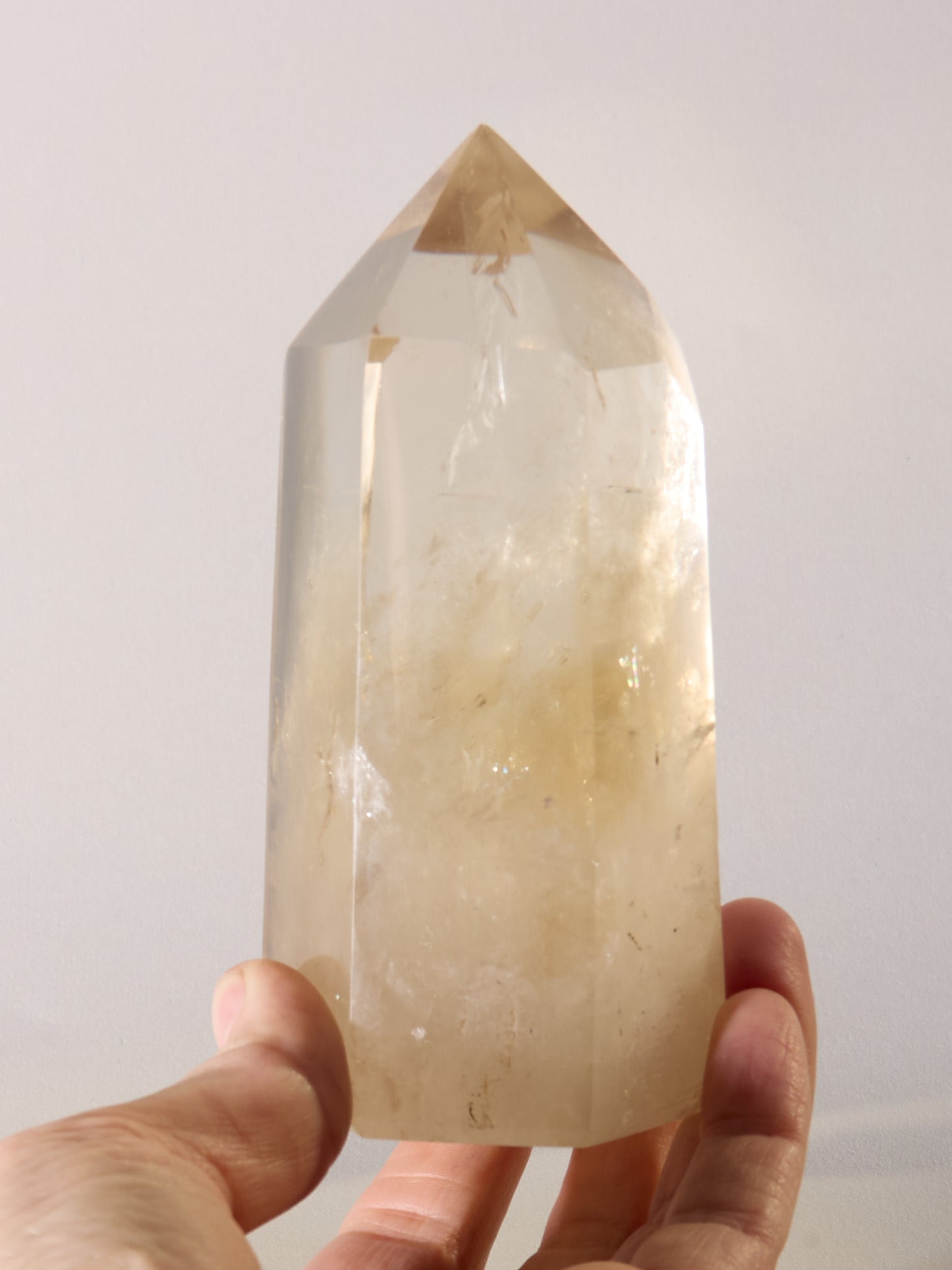 Citrin Spitze Natur