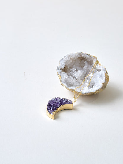 Amethyst Mond Kette