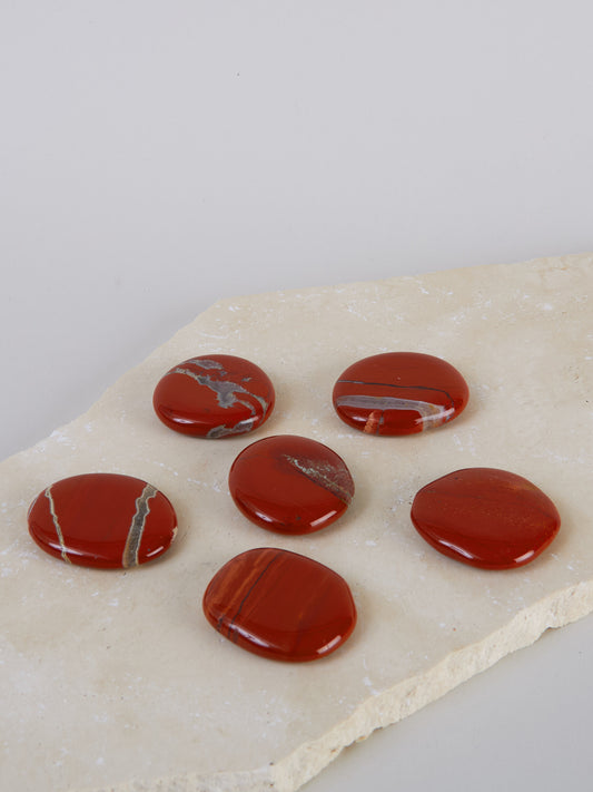 Jaspis rot Handschmeichler