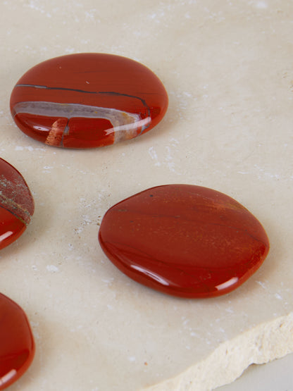 Jaspis rot Handschmeichler