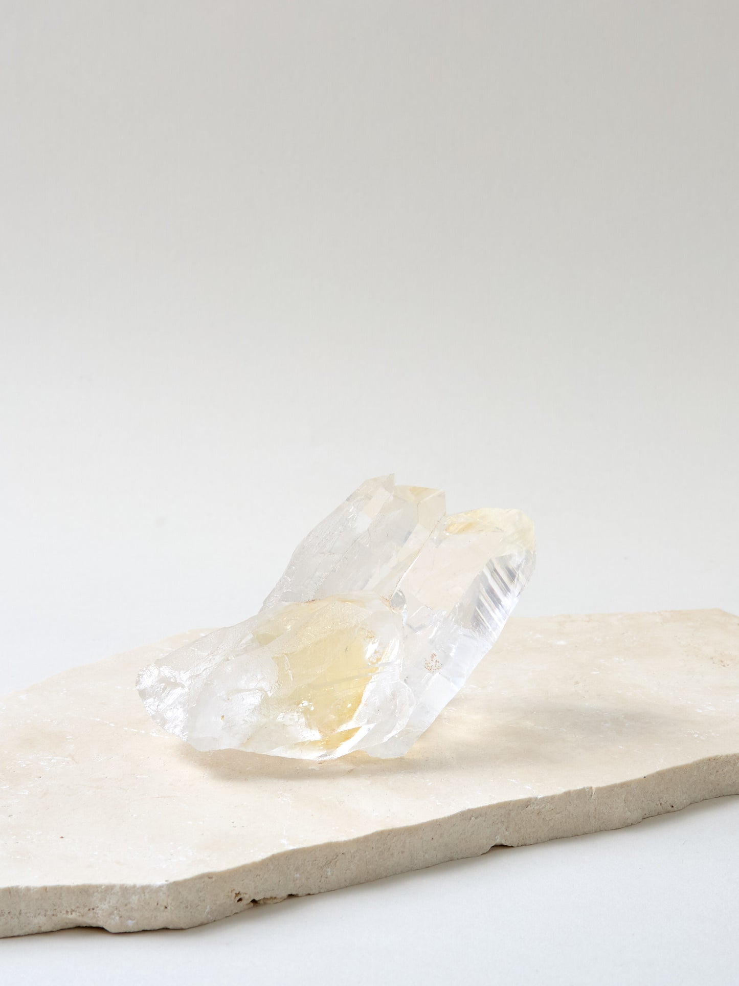 Bergkristall Stufe Tantrischer Zwilling