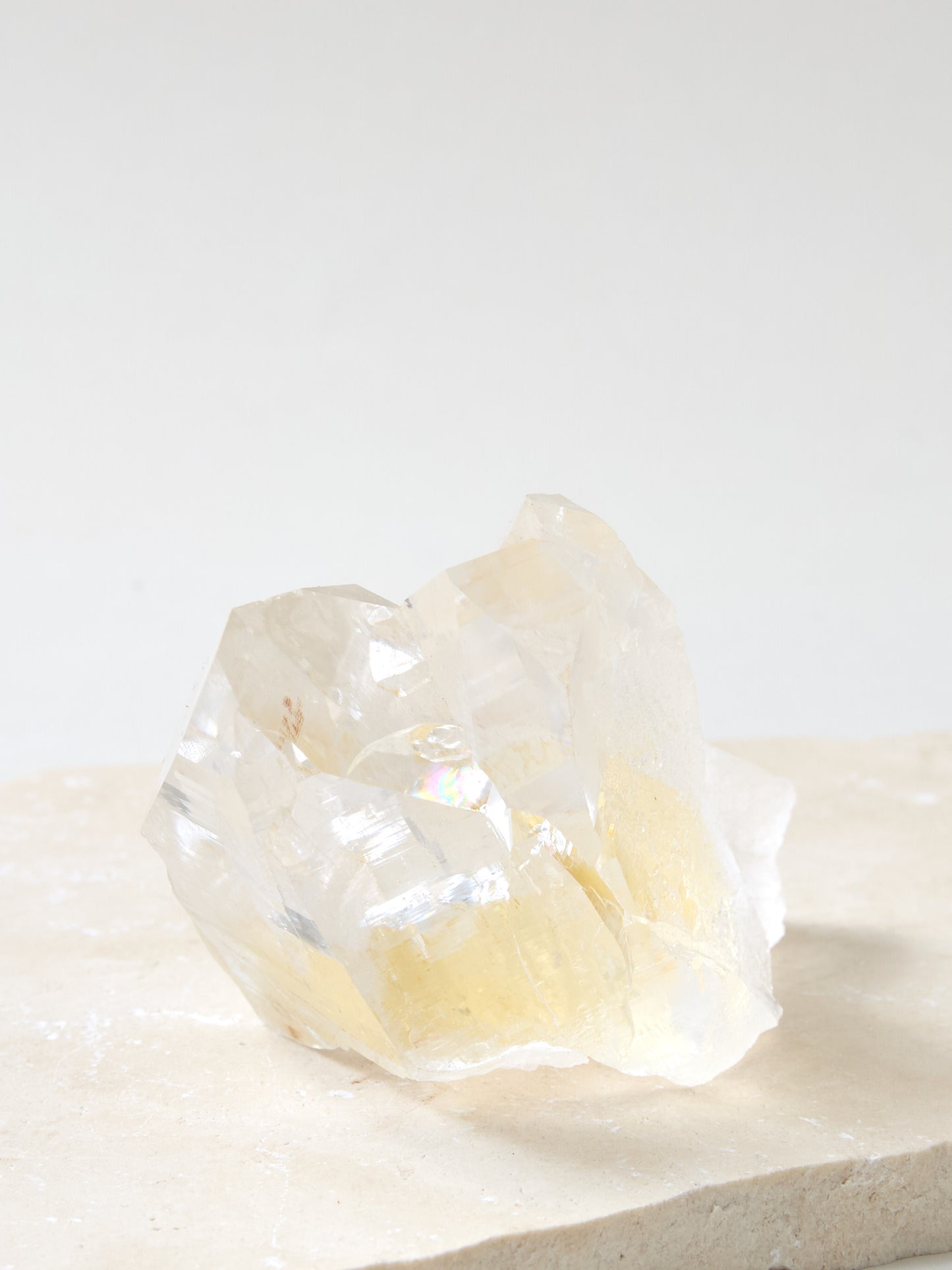 Bergkristall Stufe Tantrischer Zwilling