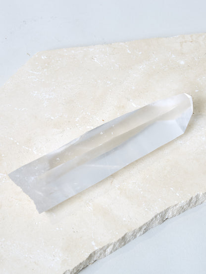 Lemurian Bergkristall Spitze Einzelstück