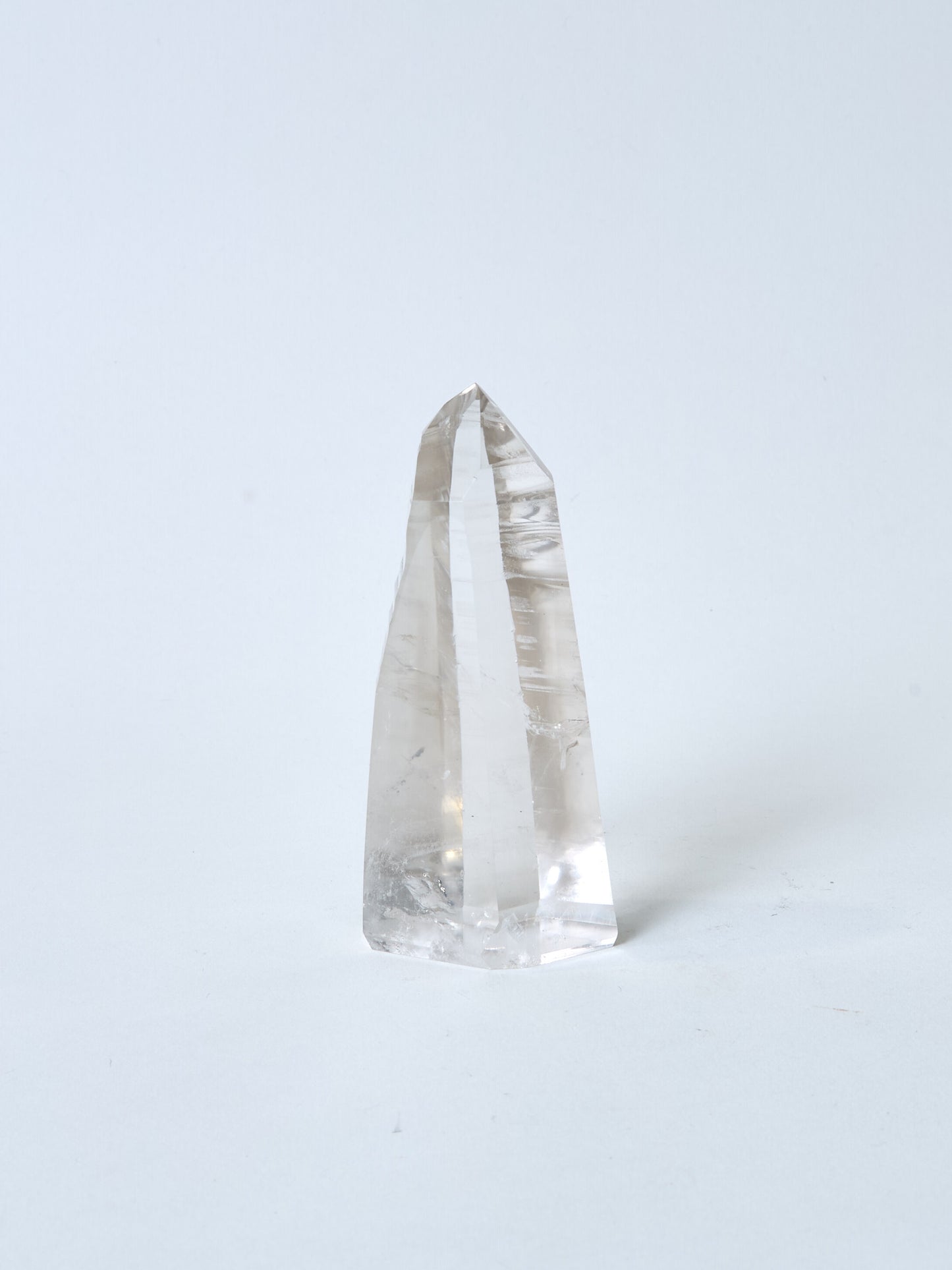 Lemurian Bergkristall Spitze Stand-Up