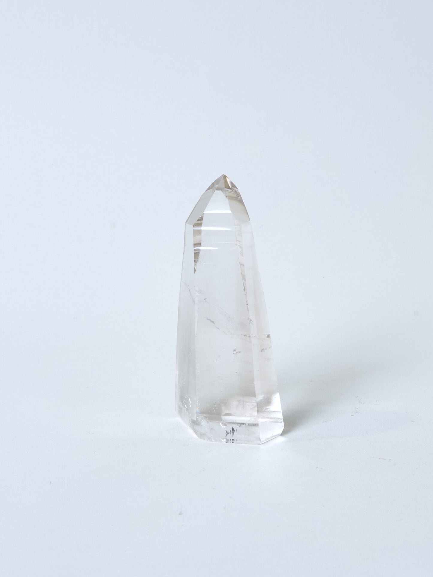 Lemurian Bergkristall Spitze Stand-Up