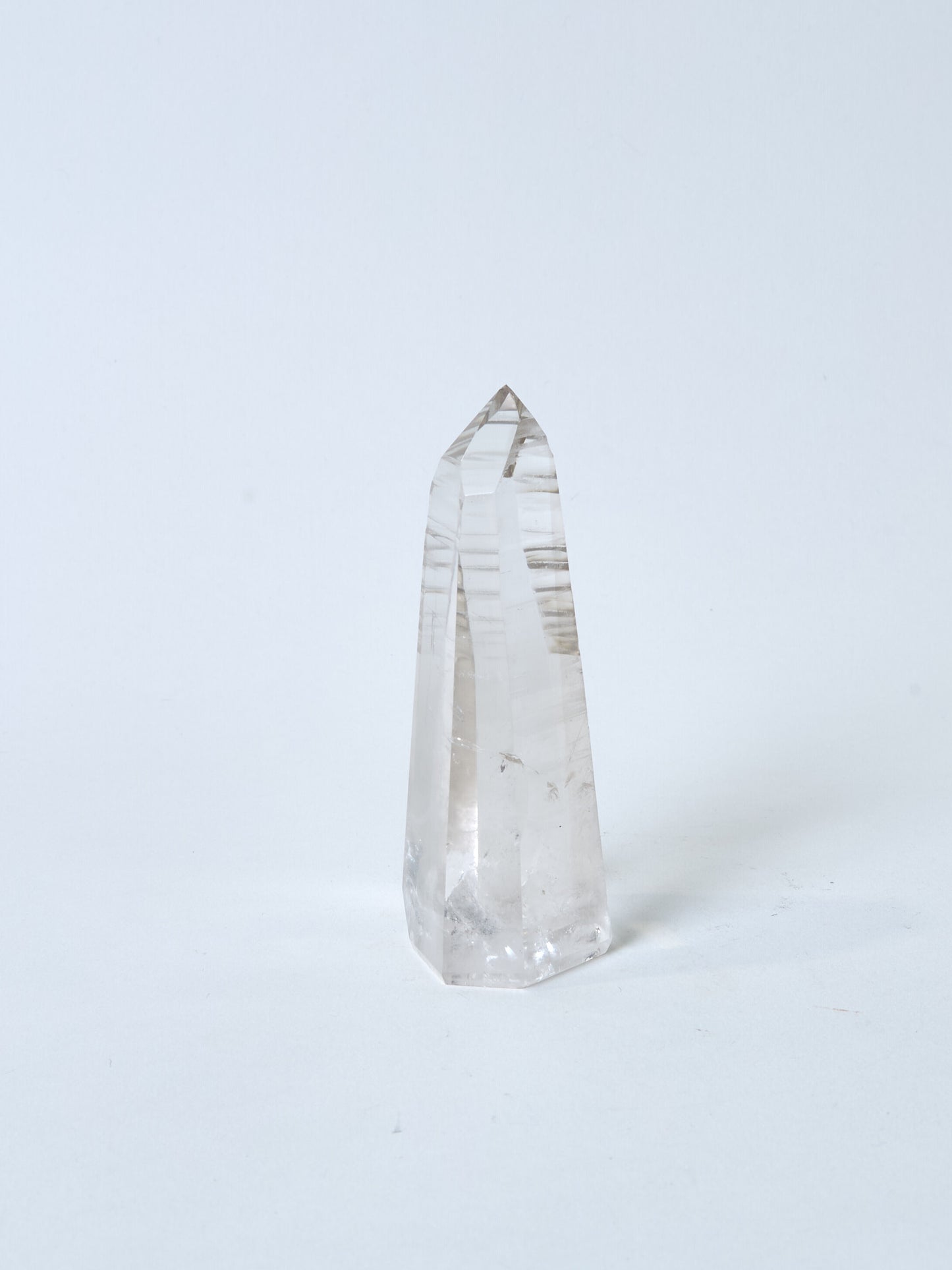 Lemurian Bergkristall Spitze Stand-Up