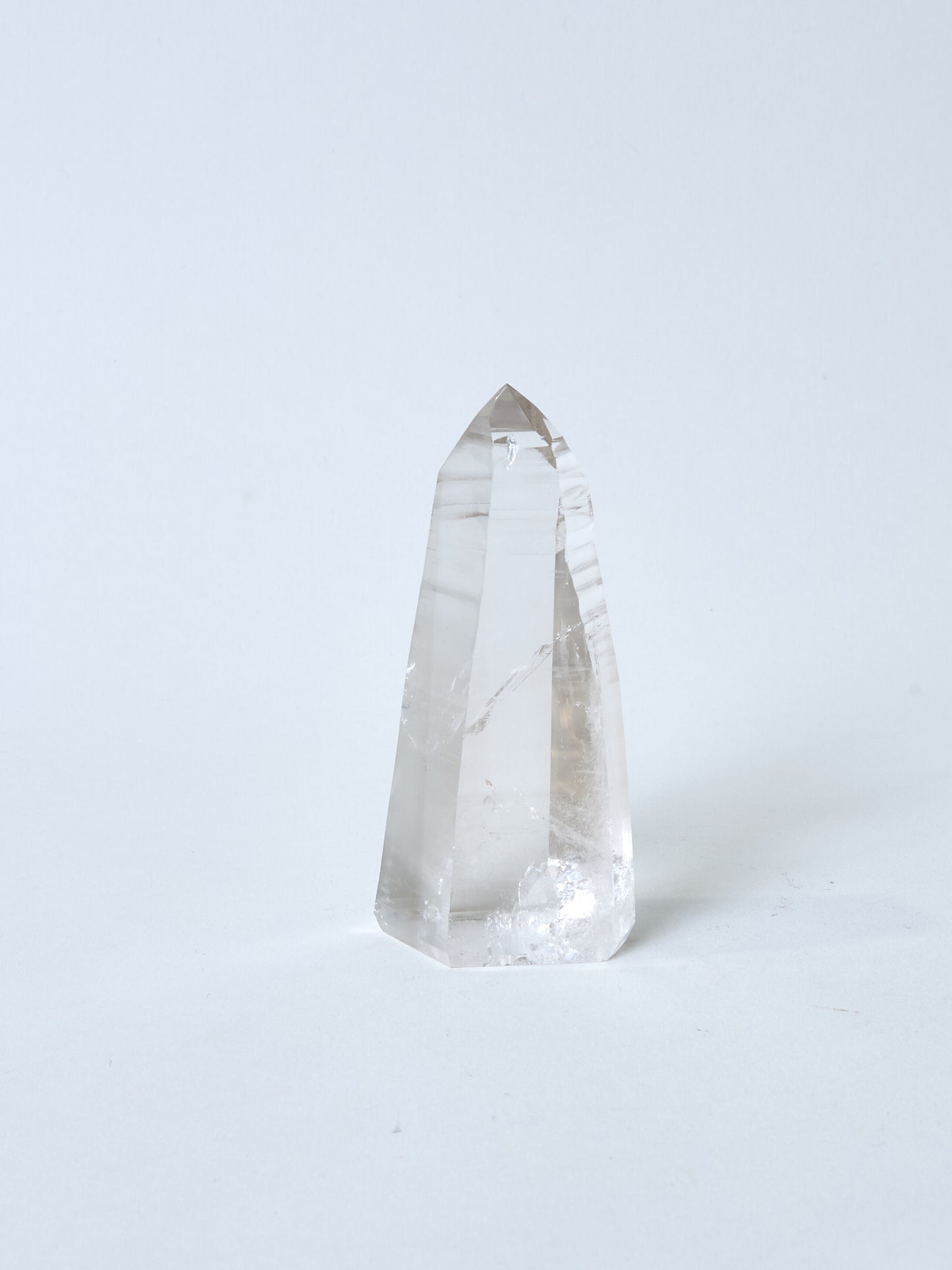 Lemurian Bergkristall Spitze Stand-Up