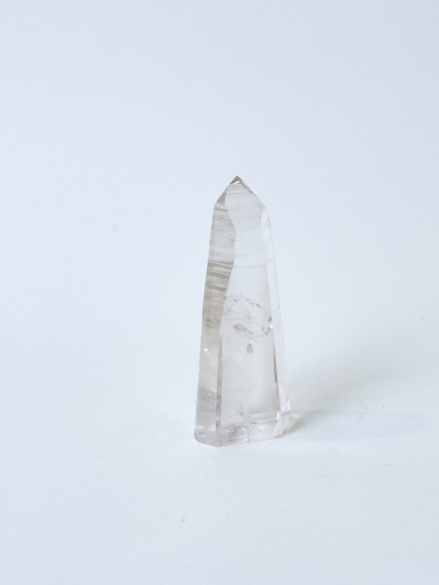Lemurian Bergkristall Spitze Stand-Up