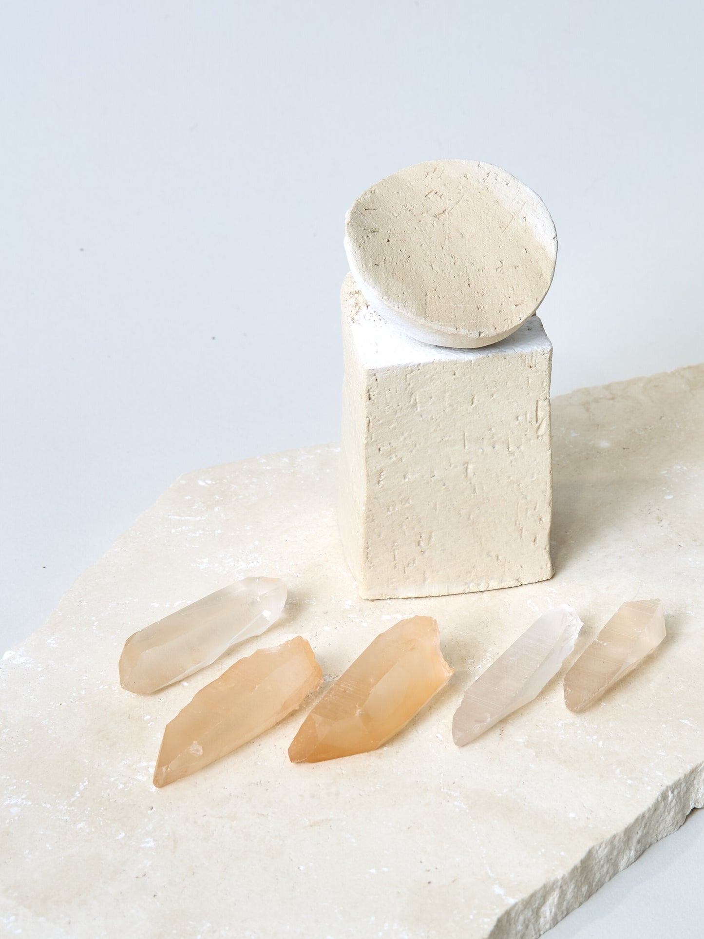 Gold-Lemurian Bergkristall Spitze