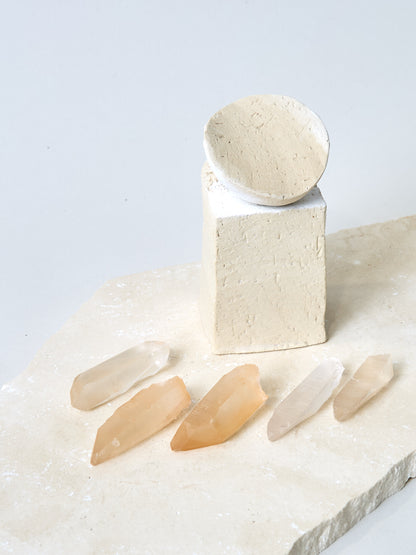 Gold-Lemurian Bergkristall Spitze