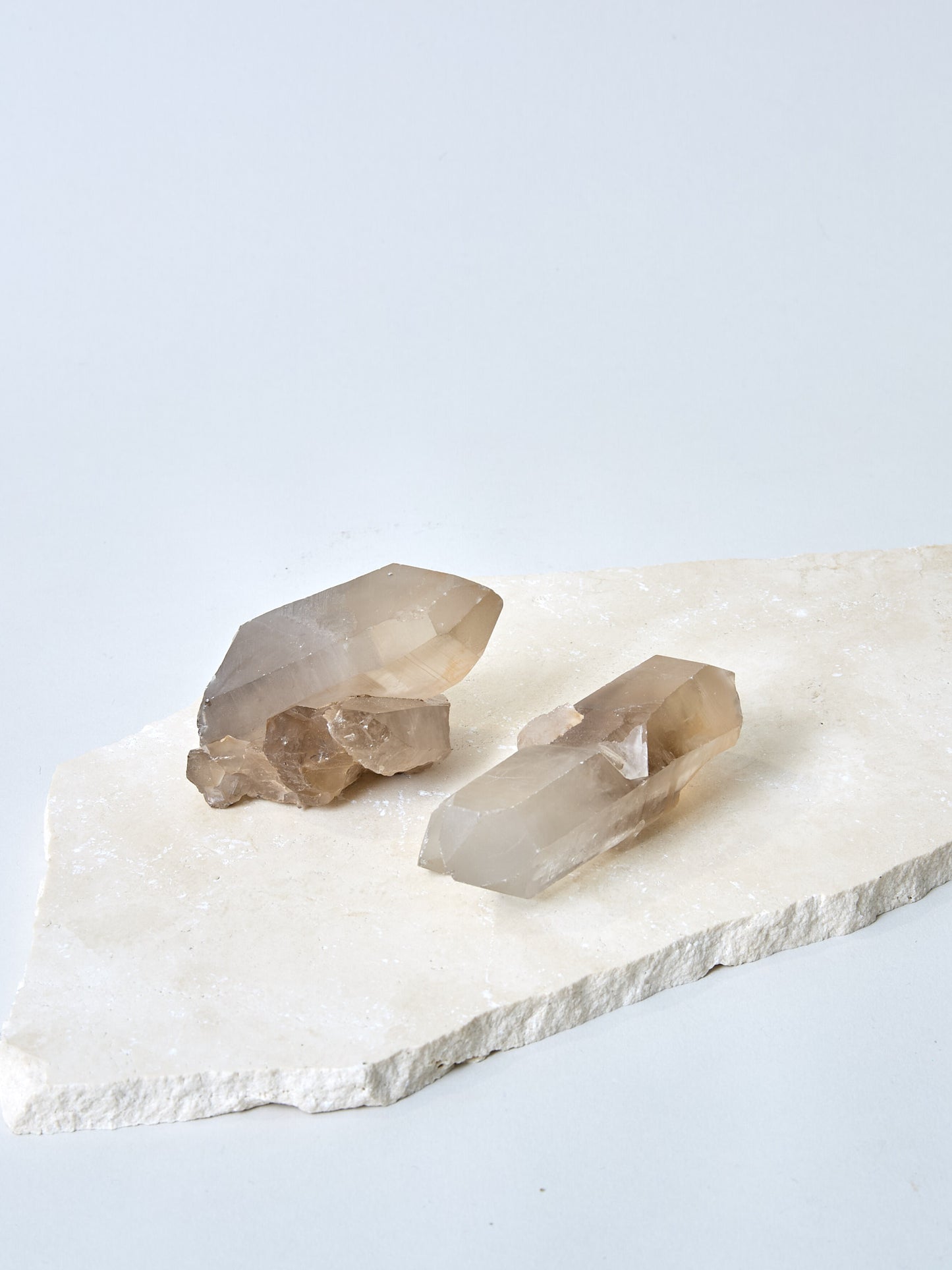 Lemurian Rauchquarz Spitze