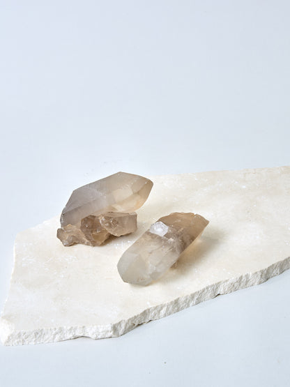 Lemurian Rauchquarz Spitze