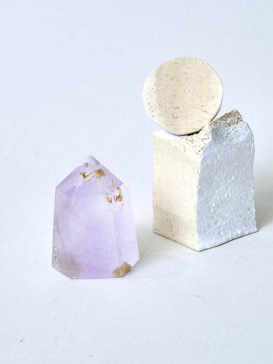 Isis-Lavendel Amethyst mit Red Healer
