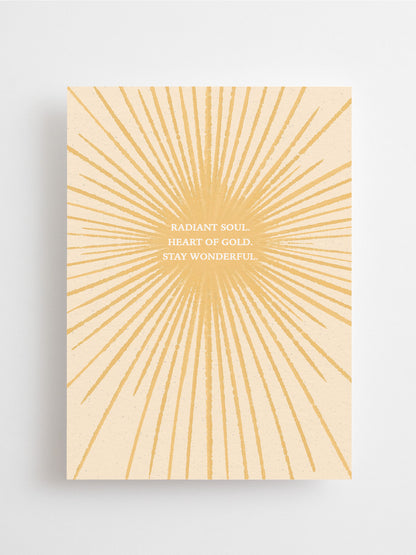 Anna Cosma Radiant Soul Postkarte