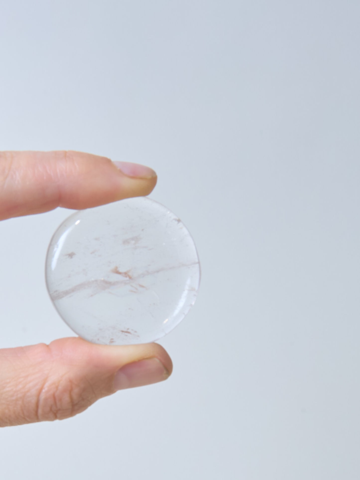 Bergkristall Handschmeichler