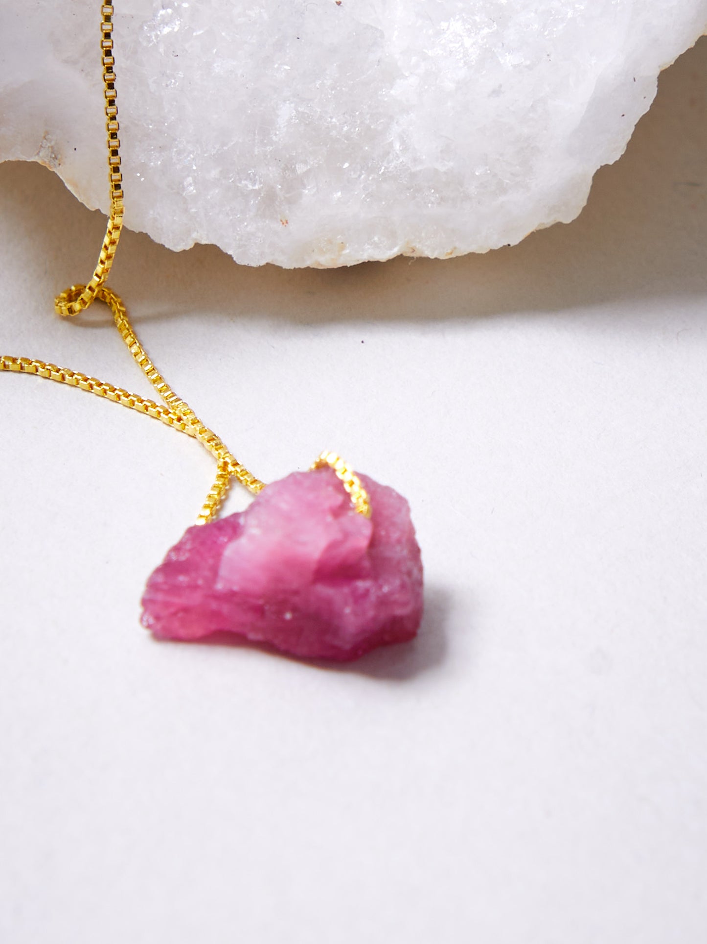 Kette JOY mit pink Turmalin