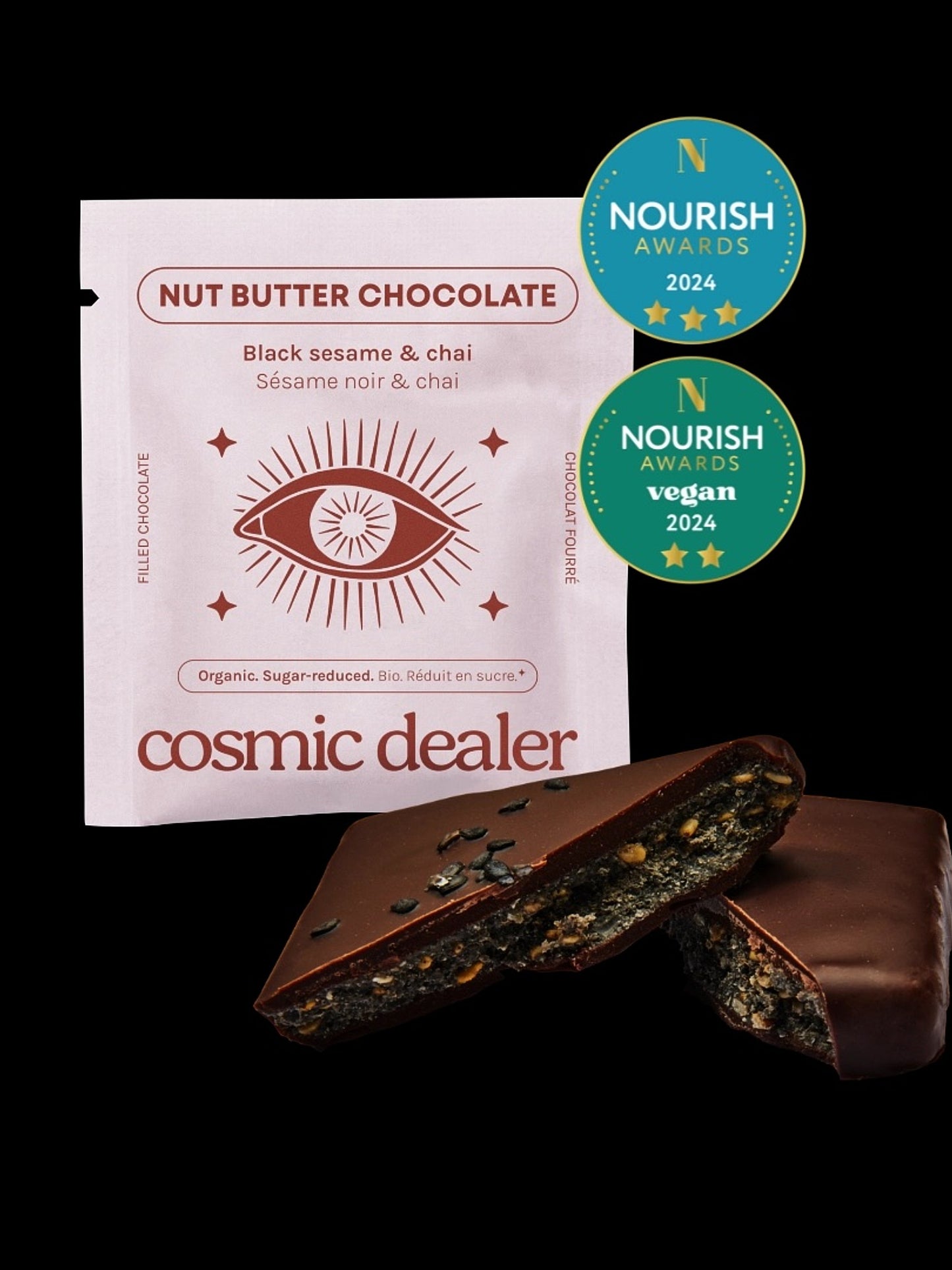 Tahini (schwarzer Sesam) Praliné von Cosmic Dealer