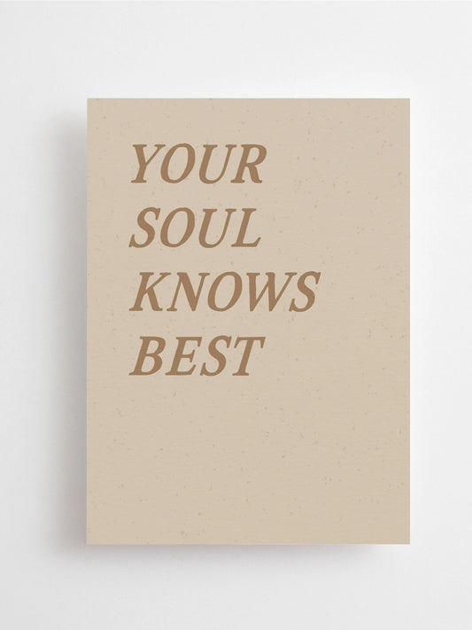 Anna Cosma Your Soul knows Postkarte Mini