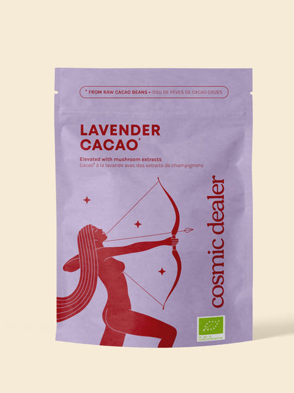 Lavendel Cacao mit Reishi & Lucuma