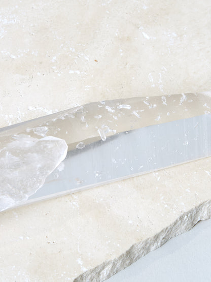 Lemurian Bergkristall-Aggregate Spitze