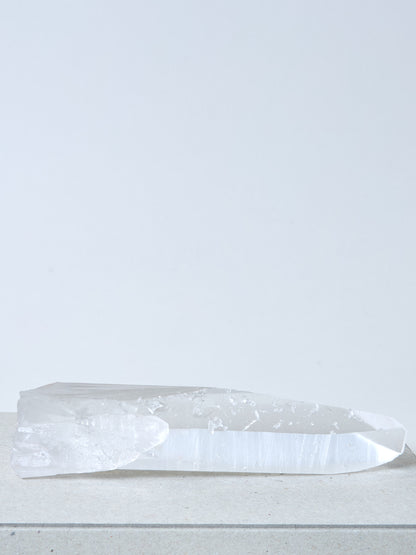 Lemurian Bergkristall-Aggregate Spitze