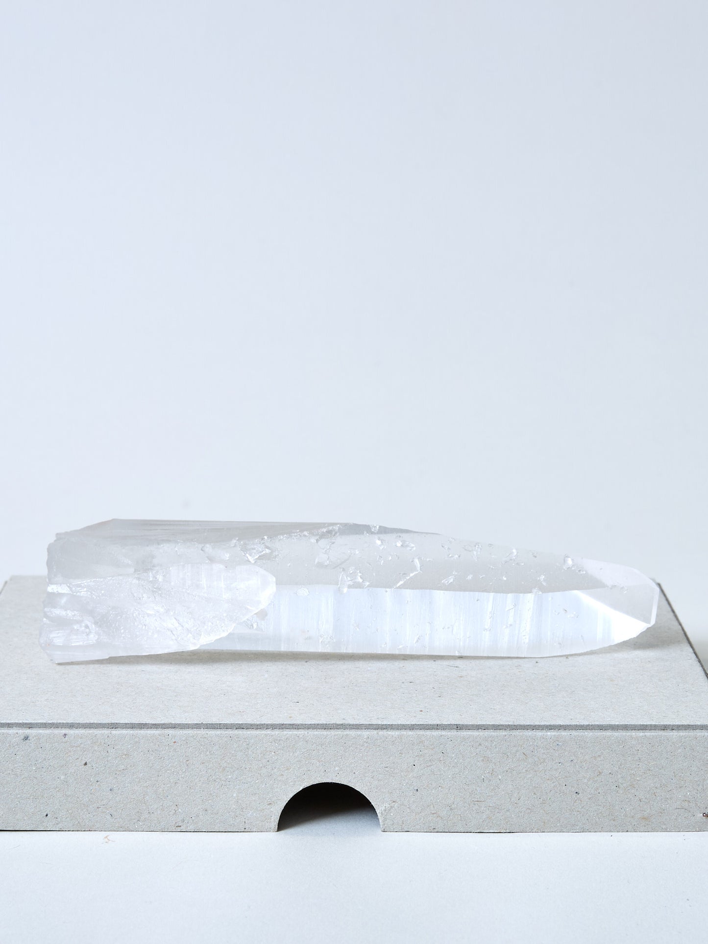 Lemurian Bergkristall-Aggregate Spitze