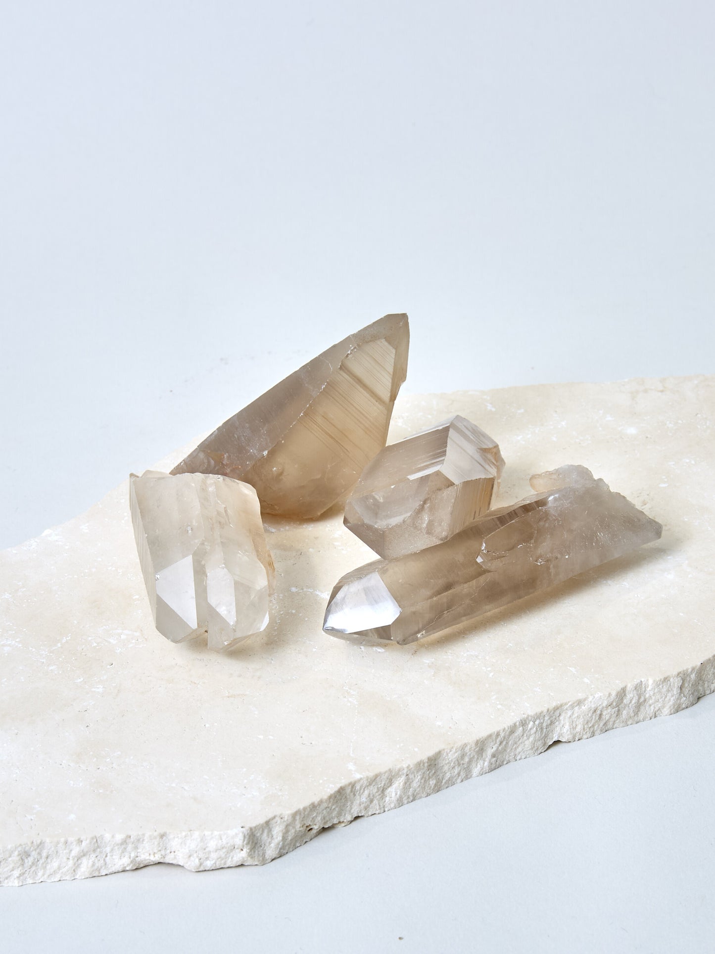 Lemurian Rauchquarz Spitze