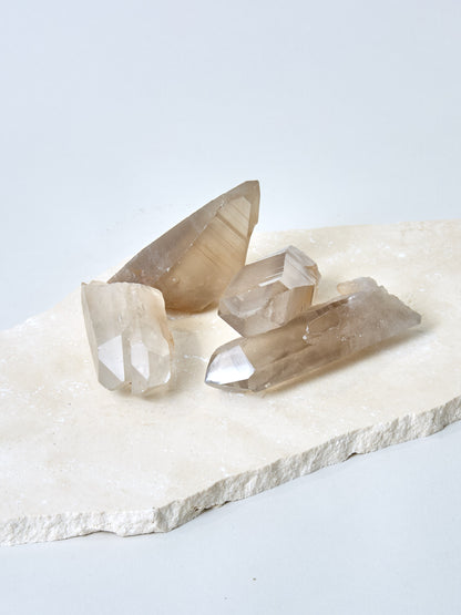 Lemurian Rauchquarz Spitze