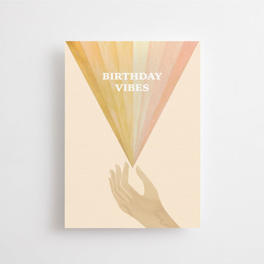 Birthday Vibes Postkarte