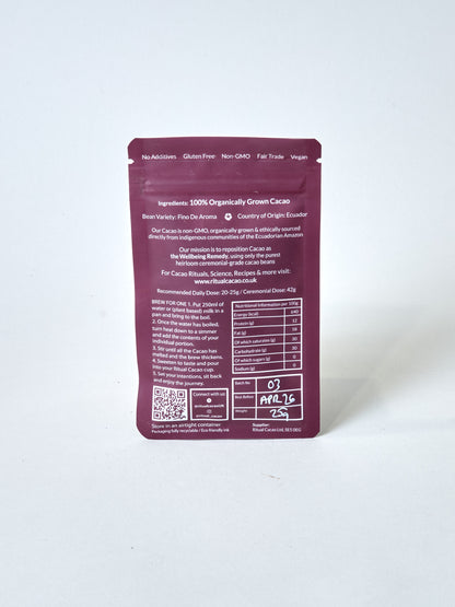 Ritual Cacao Ecuador 25 g