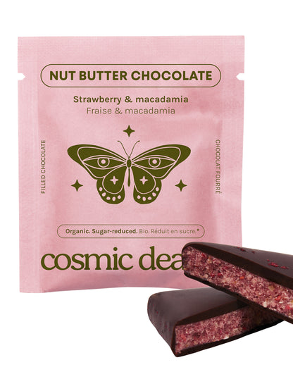 High Vibes Praline Erdbeere & Macadamia