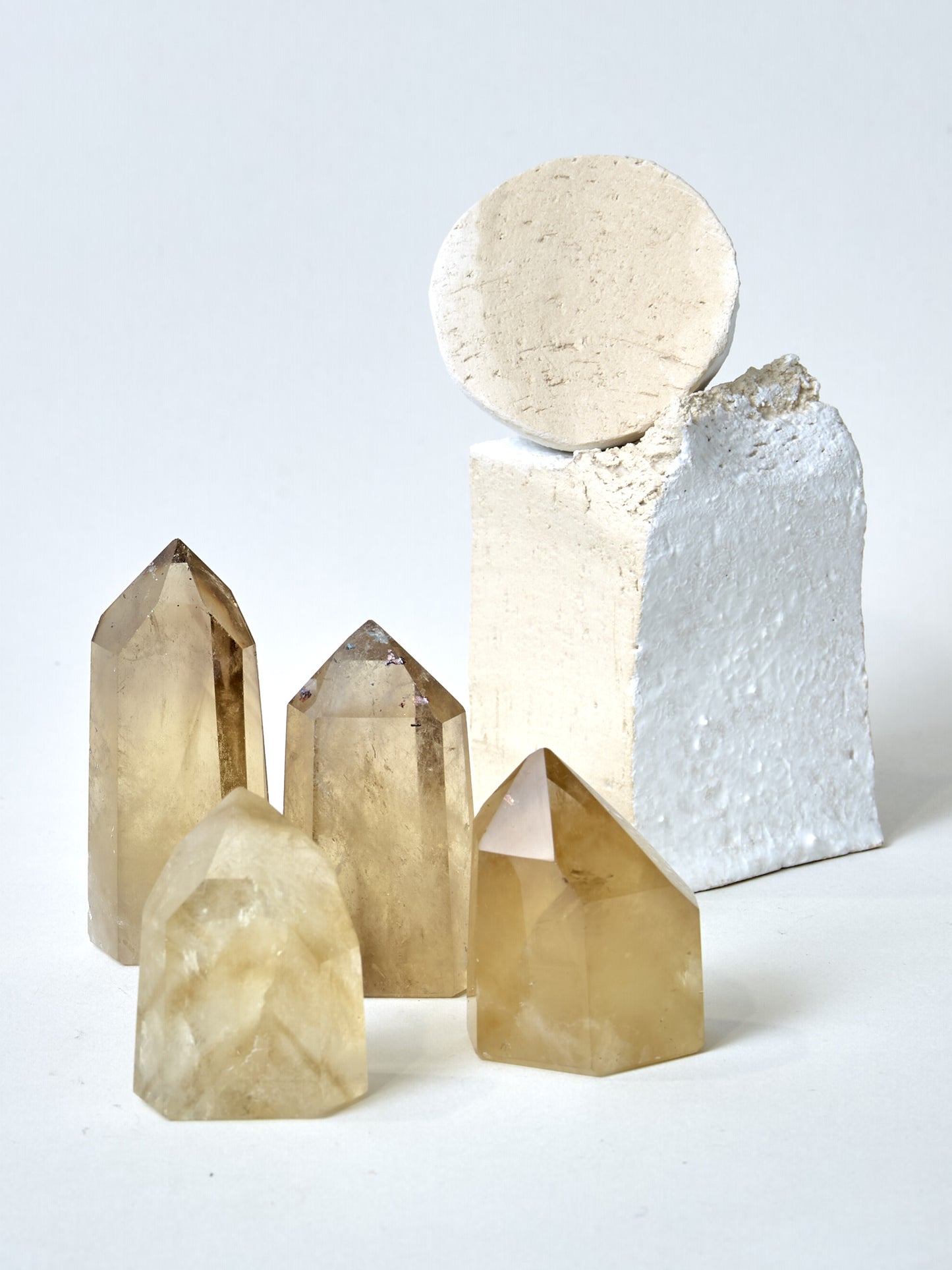 Smokey Citrin Spitze