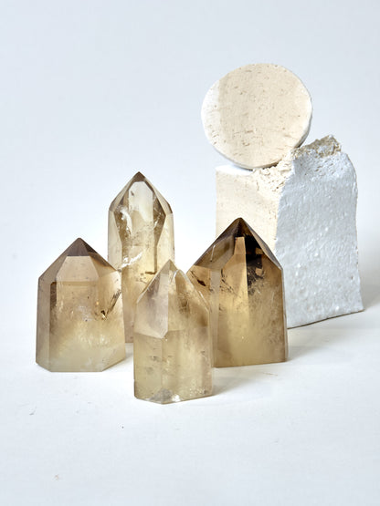 Smokey Citrin Spitze